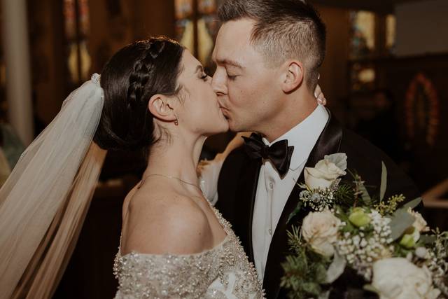 Candlelit Church Wedding