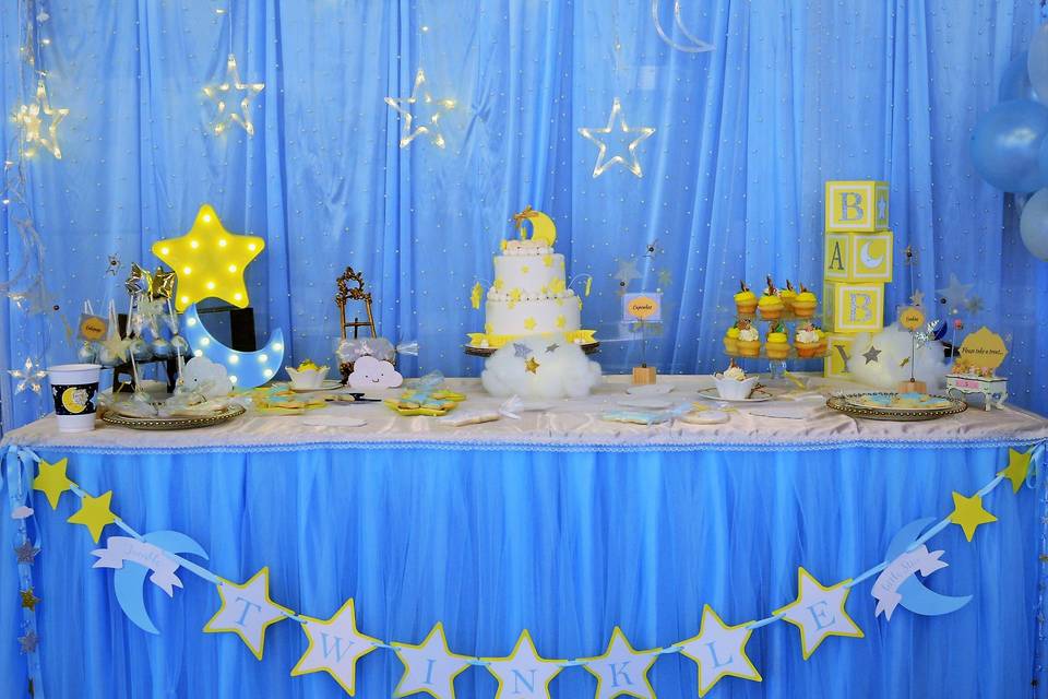 Baby Shower Cake Table