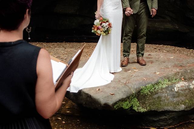 Wedded bliss.