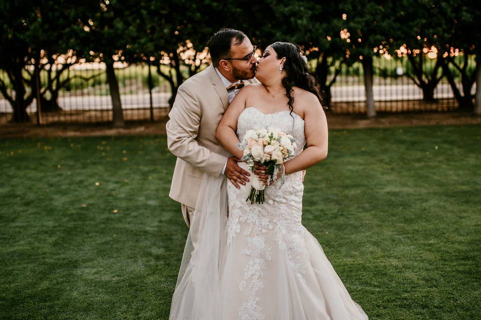 Bride and groom portraits