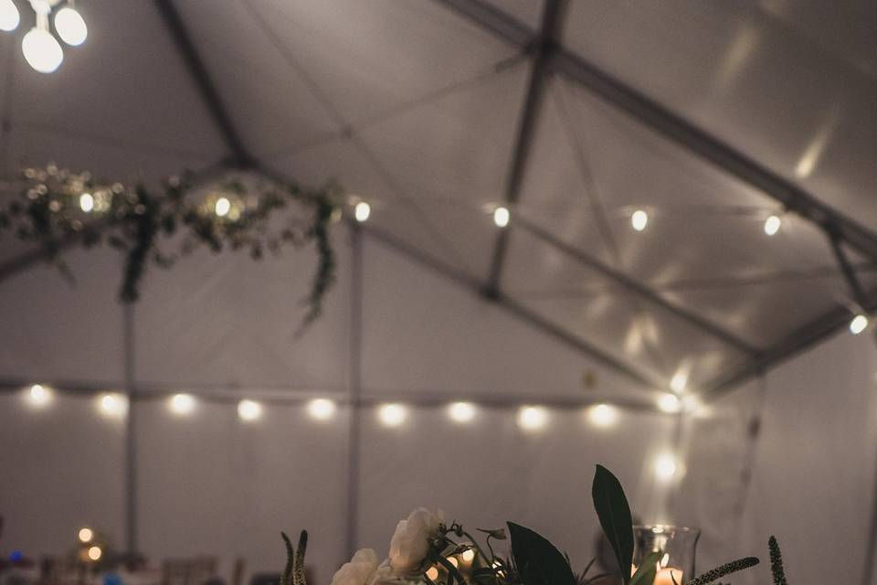 Centerpieces at night