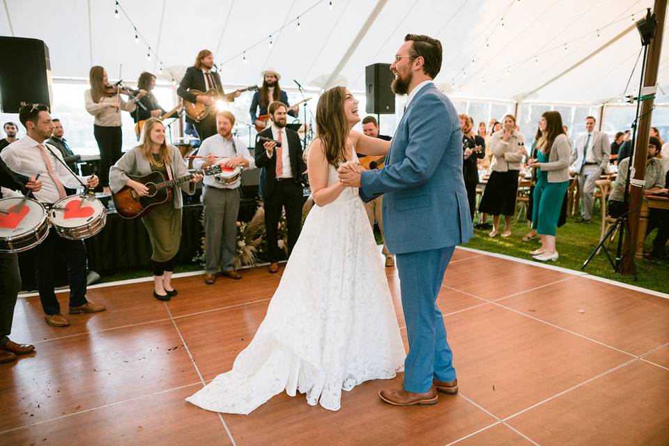 First dance with a surprise