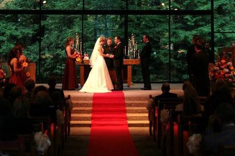 Indoor wedding ceremony