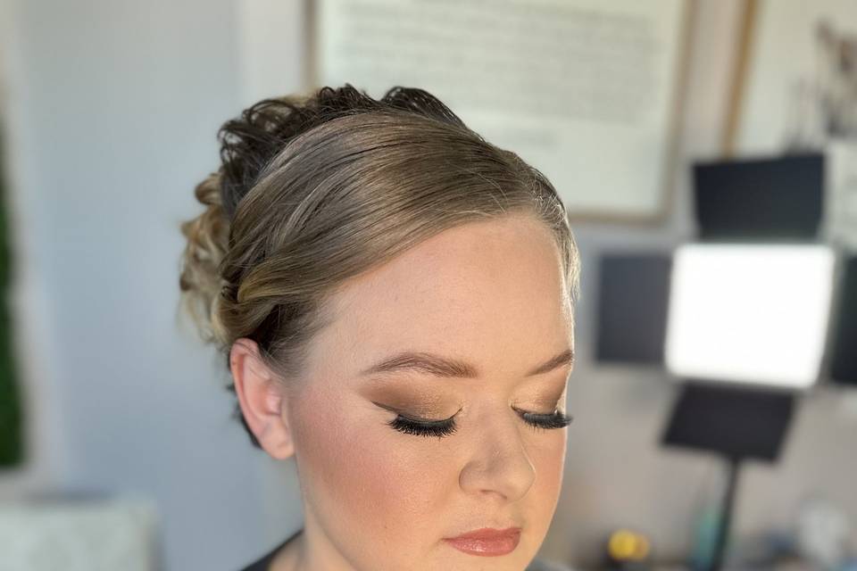 Full glam bridal trial