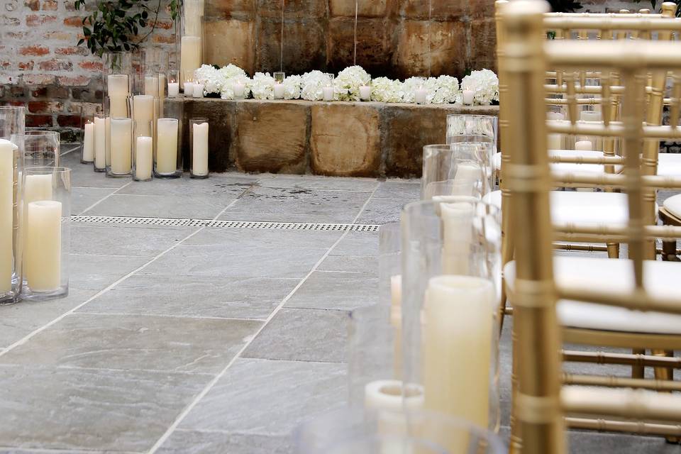 Outdoor ceremony sapce