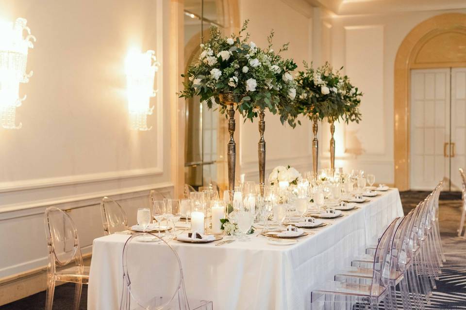 Floral centerpieces