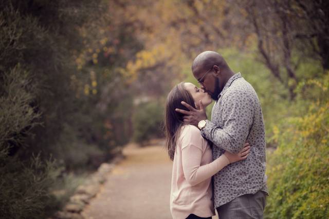 Boyce Thompson arboretum engagement session