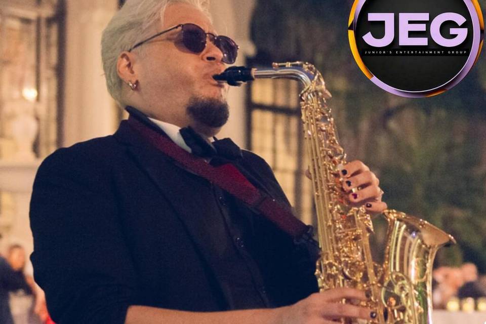 Sax Player for Cocktails