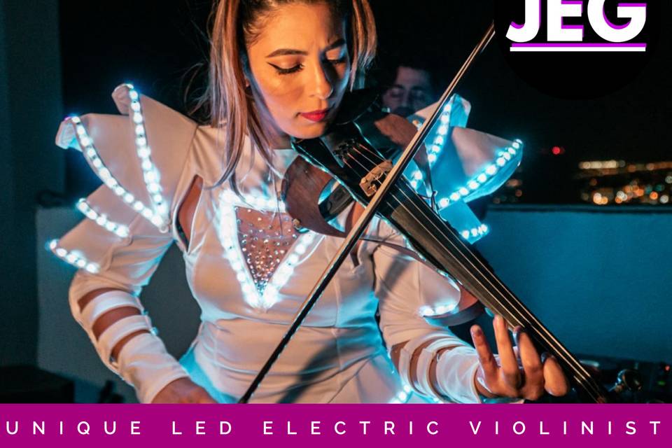 Electric Violinist LED Show