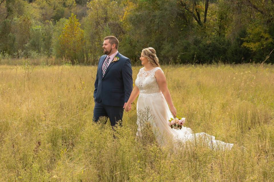 Couple in Tall Grasses