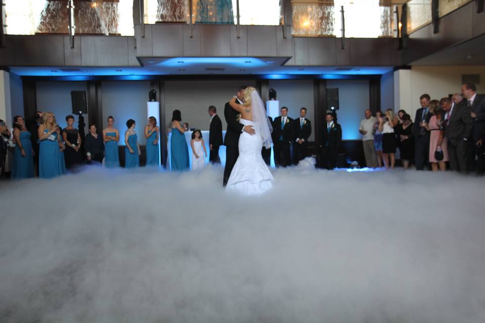 Couple Dancing on the Cloud