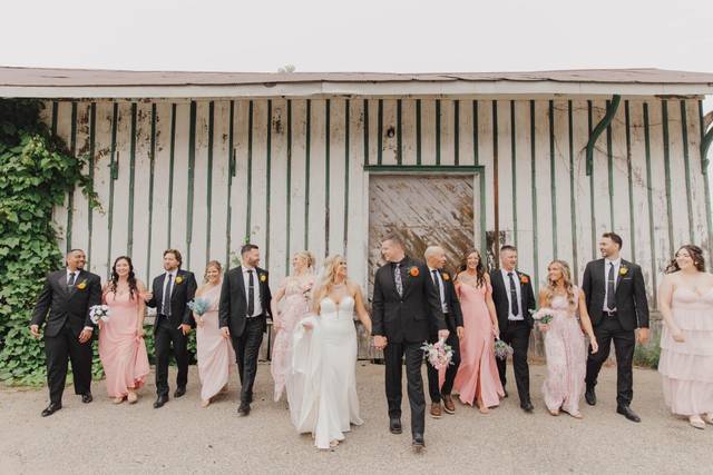 Bridal Party Outdoor Photos