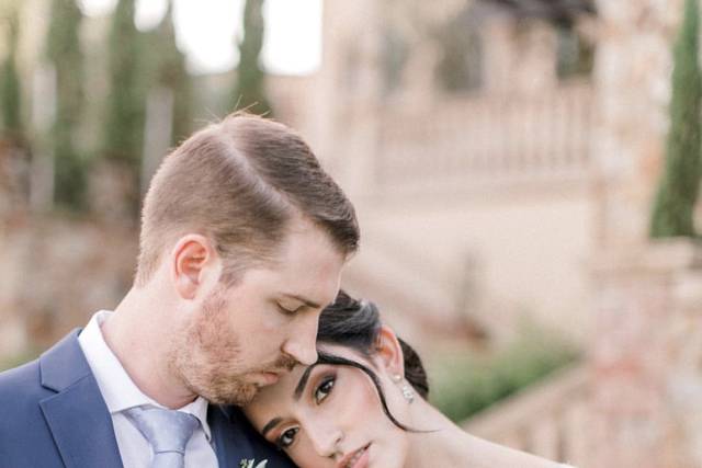 Bride and groom