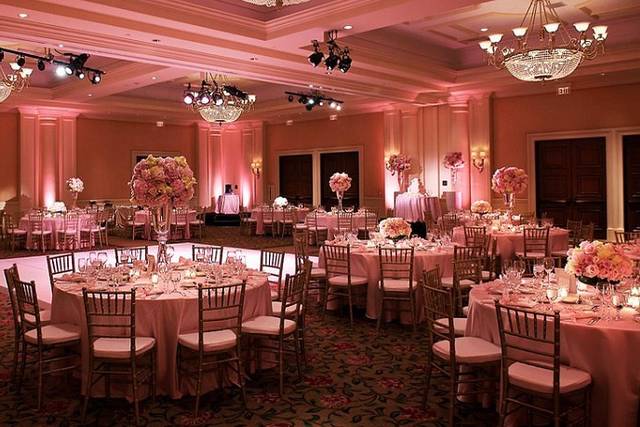 LED white dance floor