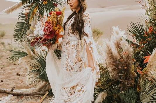 Boho guest-of-honor