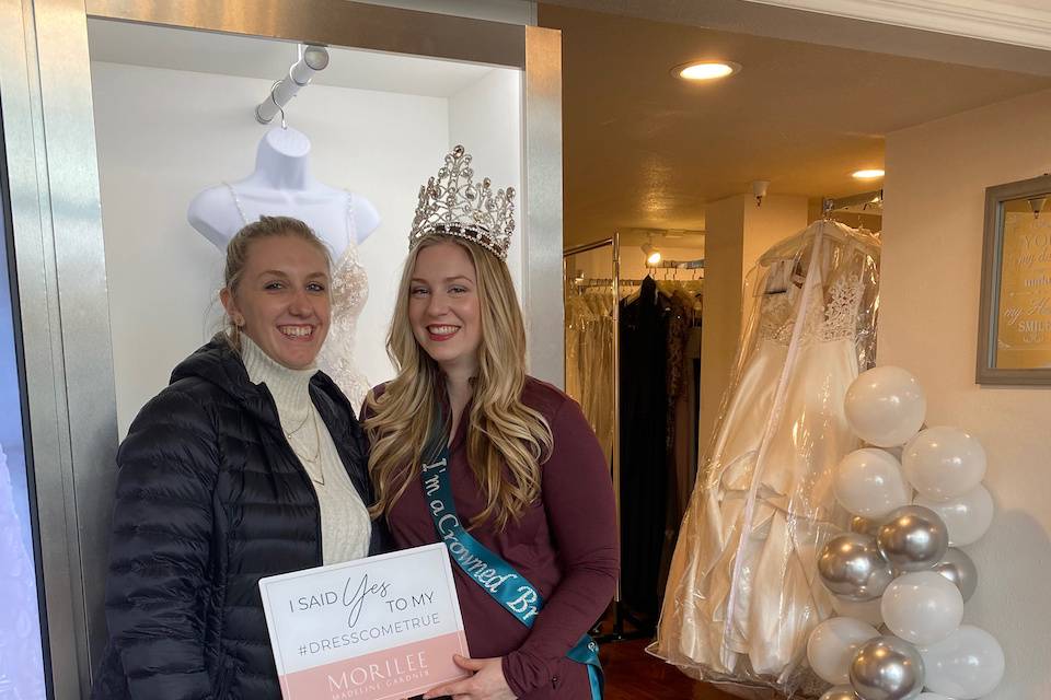 Customers at Crown Bridal