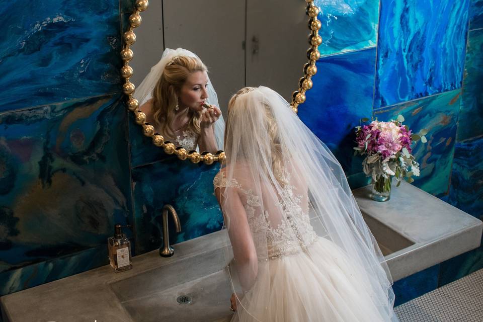 Ballroom bathroom