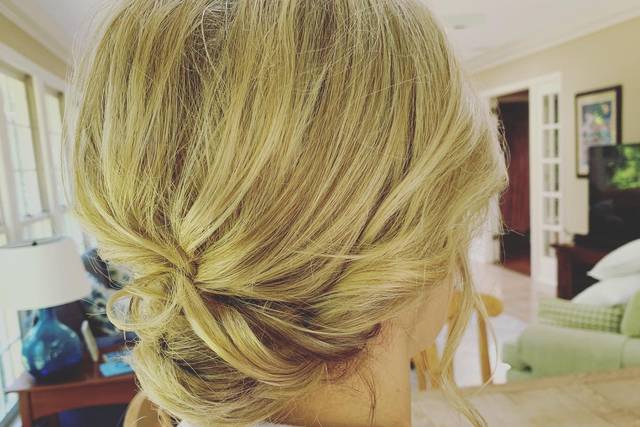 Elegant updo