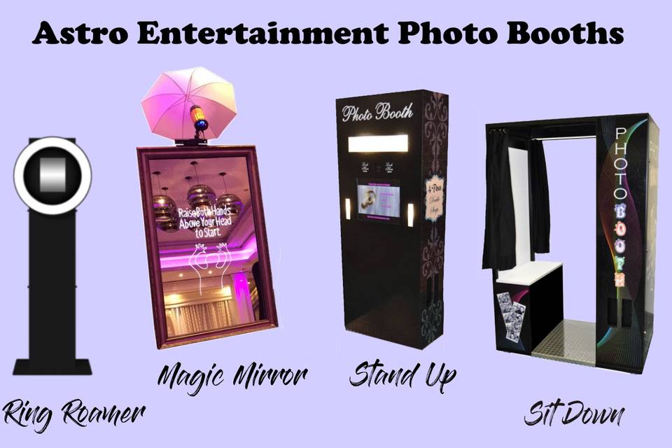 Photo Booths for all occasions