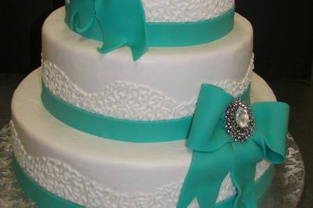 Ocean green ribbons