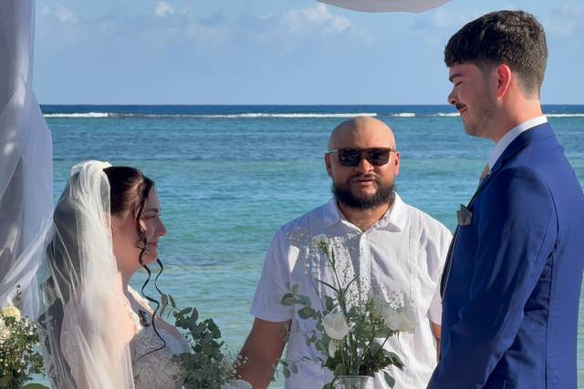Ceremony on the beach