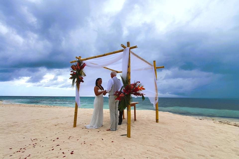 Vow Renewal Set up