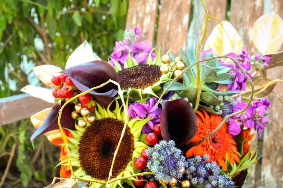 Bright Fall Bouquet