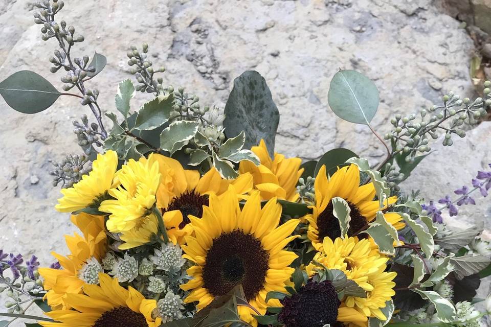 Sunflower bouquet