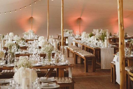 Tent decor interior
