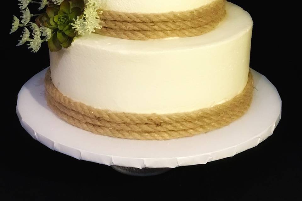 White cake