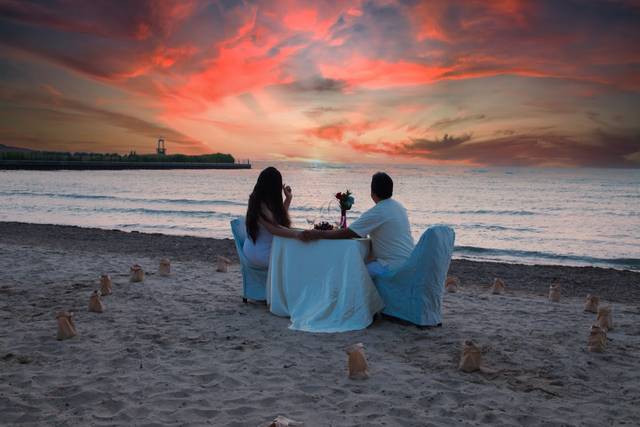 Wedding couple