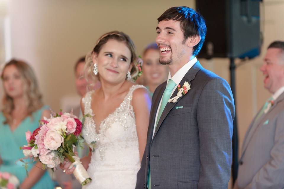 Happy newlyweds | Photo credit: Rick Bouthiette Photography