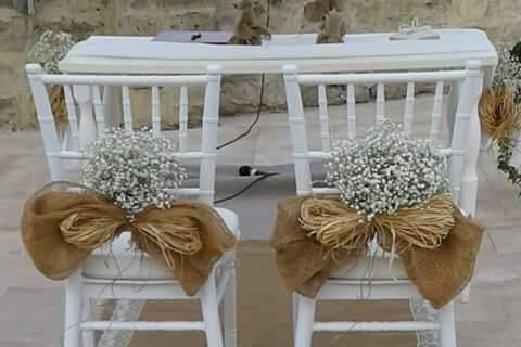 chairs for the newlyweds