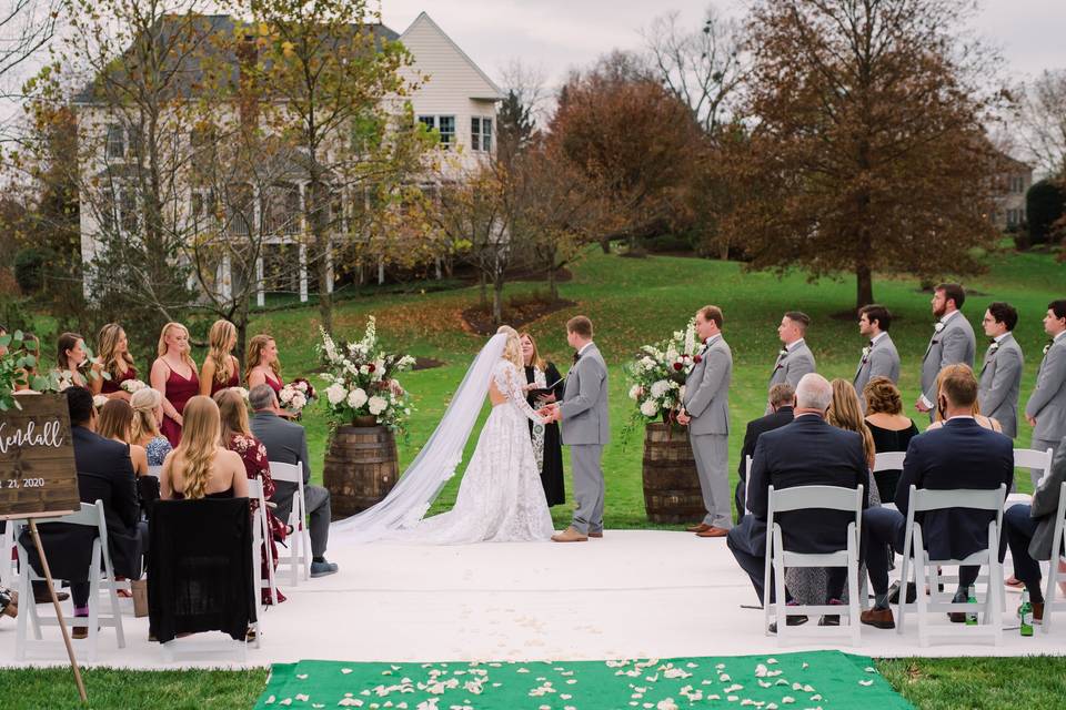 Backyard Micro Wedding