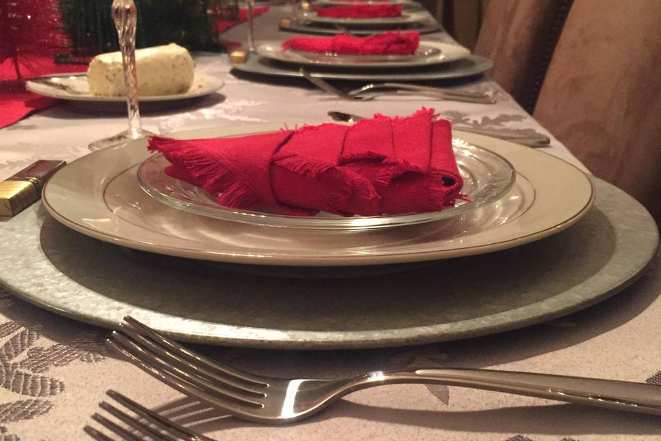 Holiday Table Settings