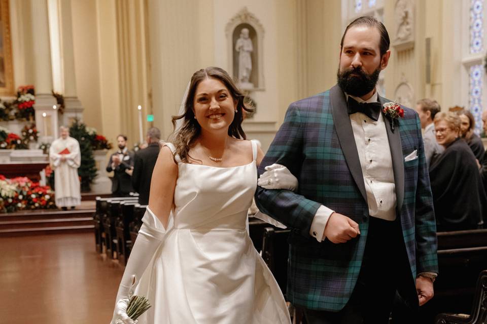 Just married