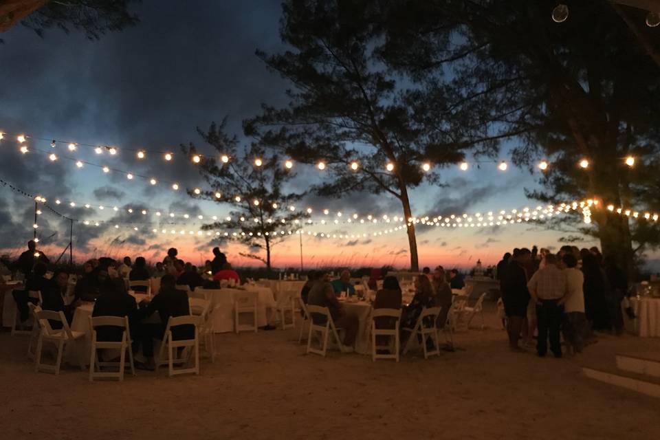 Beautiful beach wedding!
