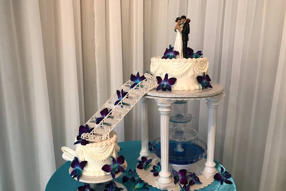 Very cool fountain cake
