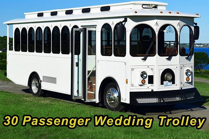 30 Passenger Wedding Trolley