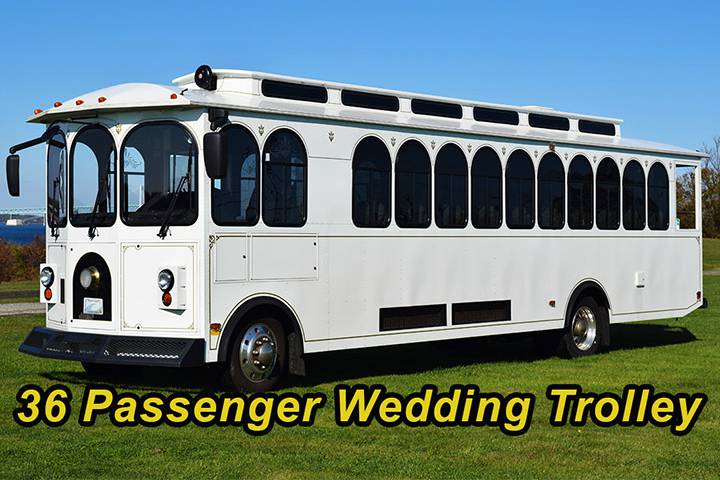 36 Passenger Wedding Trolley