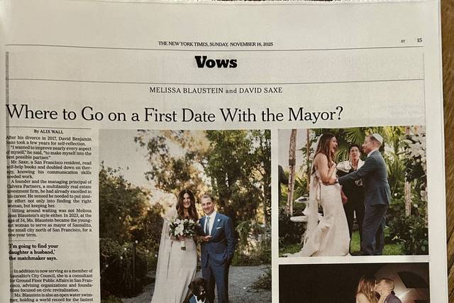 The Sunday New York Times!