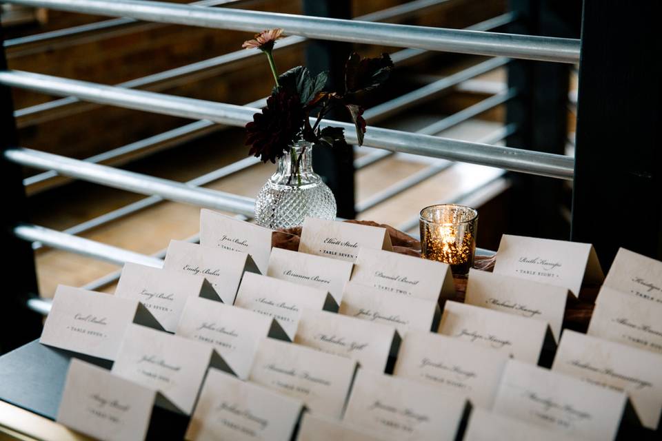 Place cards