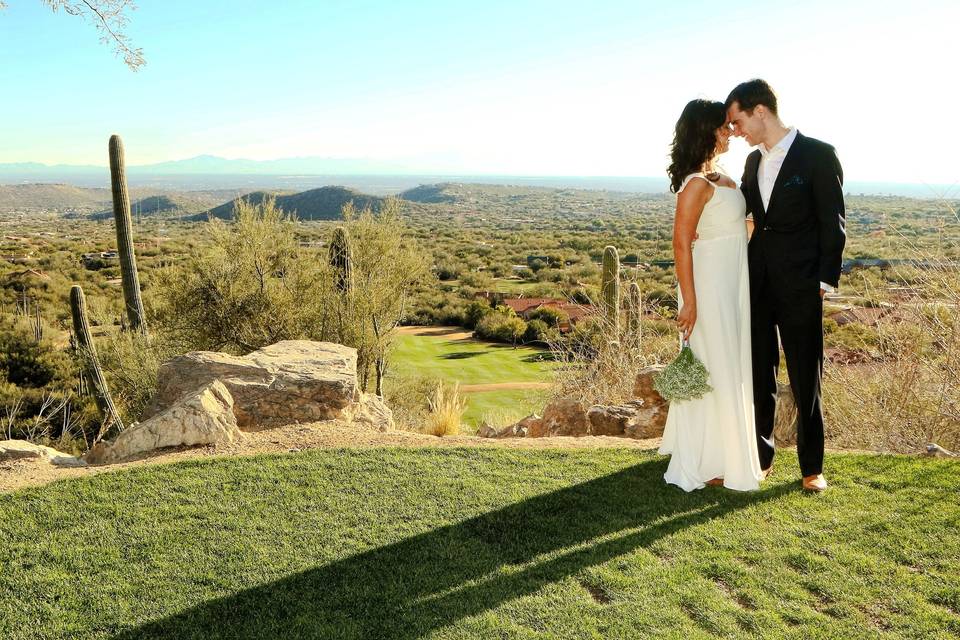 Ceremony set up