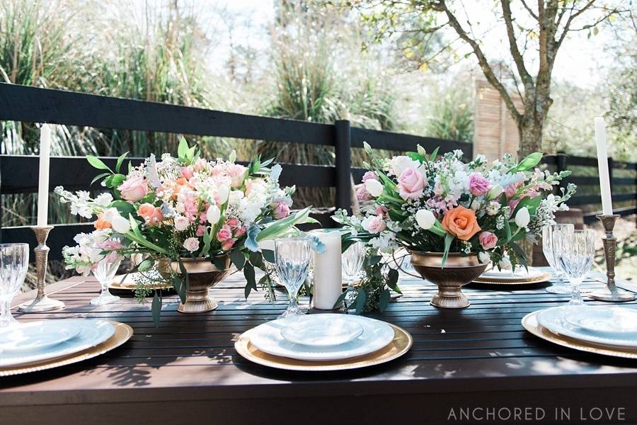 Stylish centerpieces