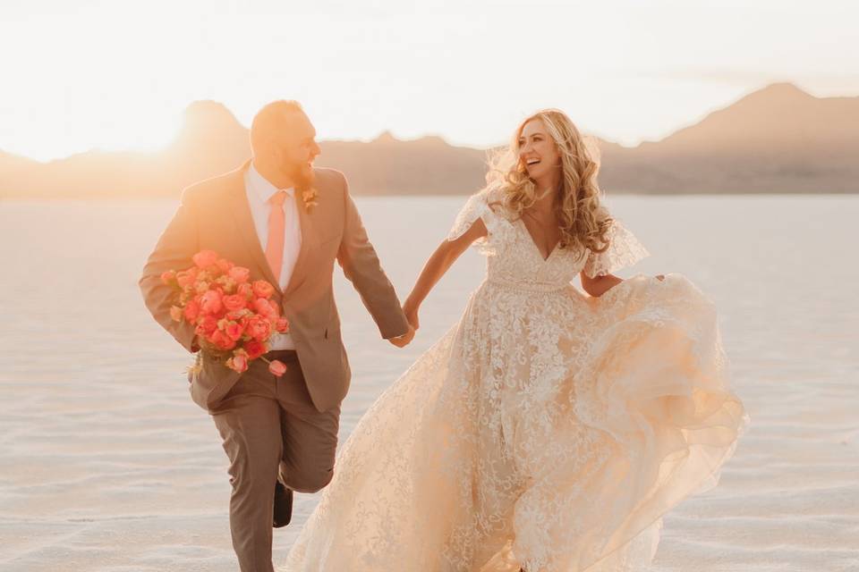 Bonneville Salt Flats Bridals