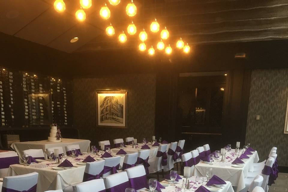 Afternoon wedding space