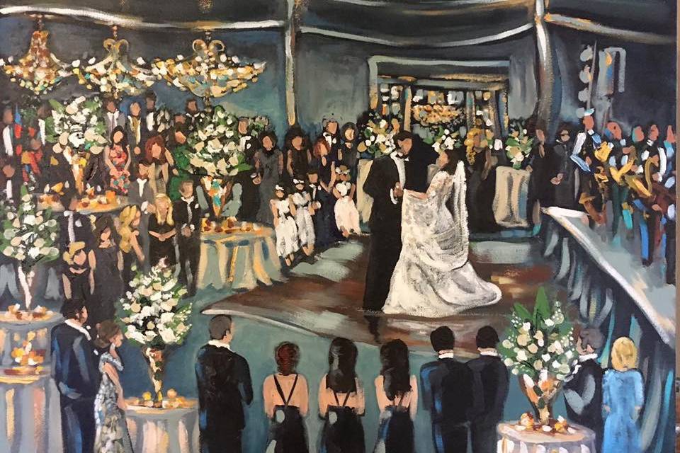 Ponchatoula Wedding Painting