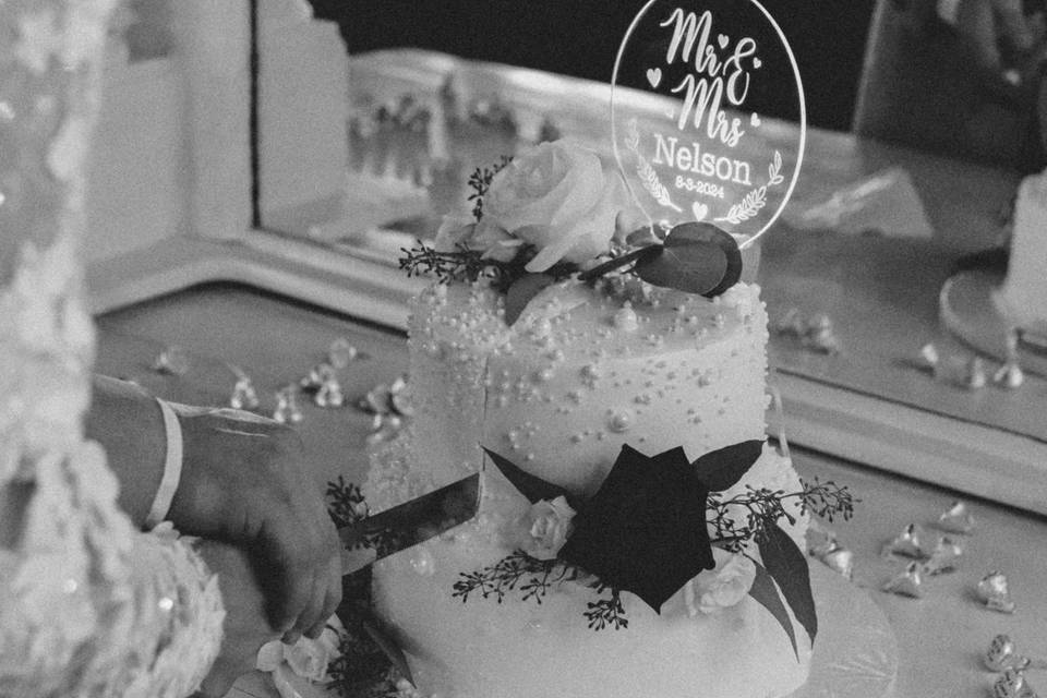 Cutting the Cake!