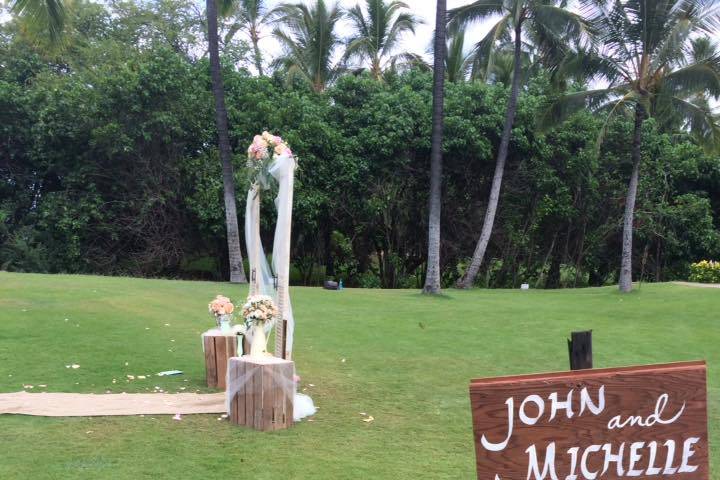 Michelle and John