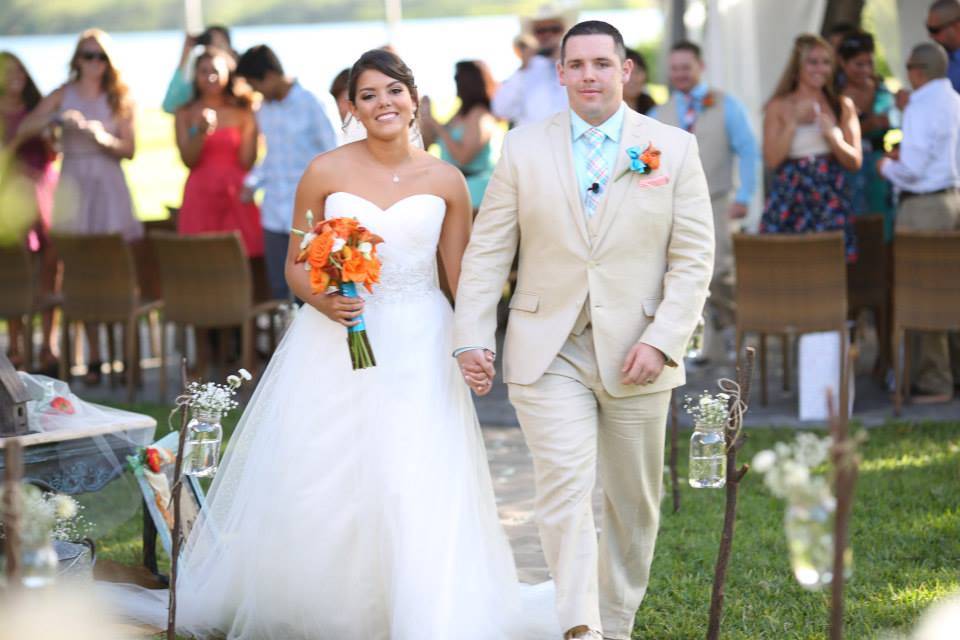 Andrea and Brandon